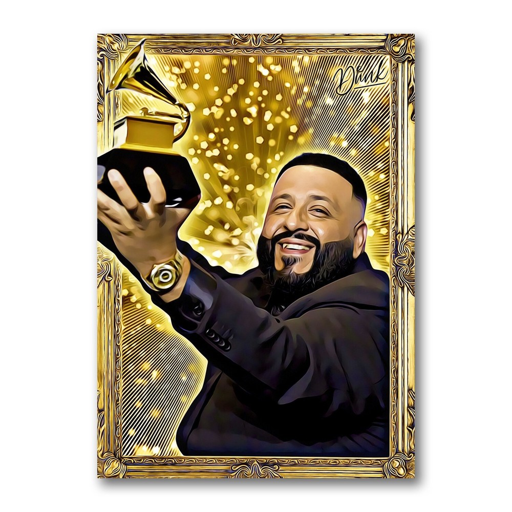 DJ Khaled Gold Getter Sketch Card Limited 01/30 Dr. Dunk Signed Art