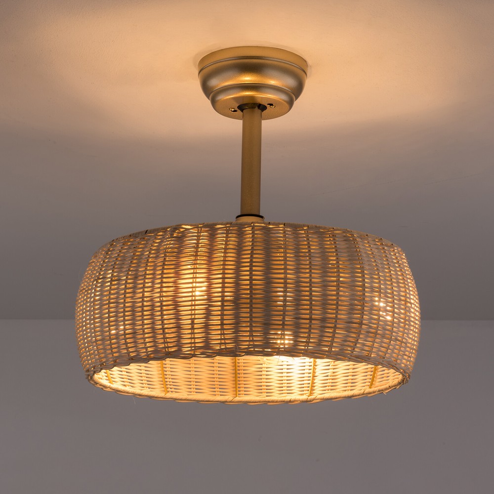 18.5in Boho Ceiling Fan Light Chandelier Lamp Bedroom Living Room kitchen