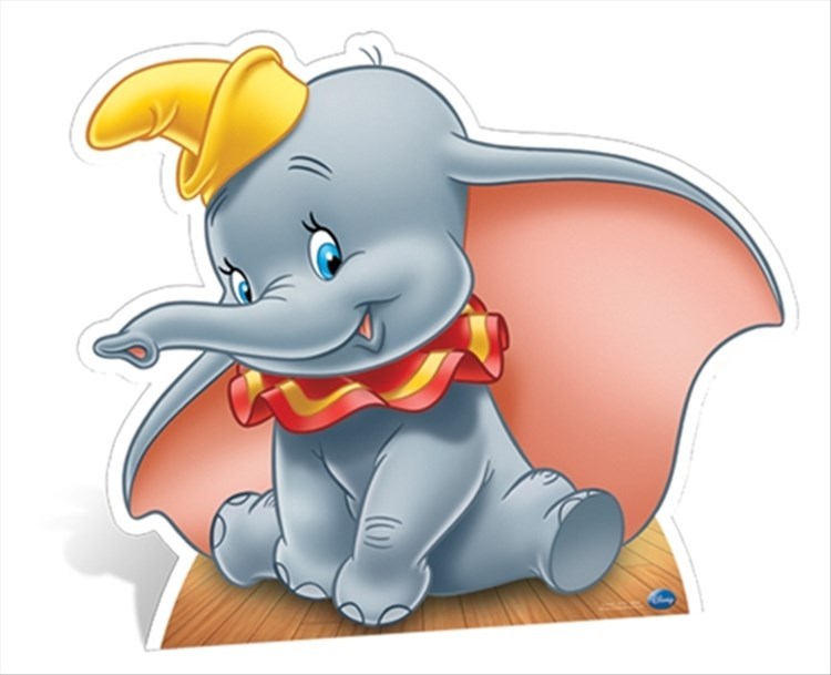 Dumbo the Elephant Official Disney Cardboard Fun Cutout/Figure  - For your Party