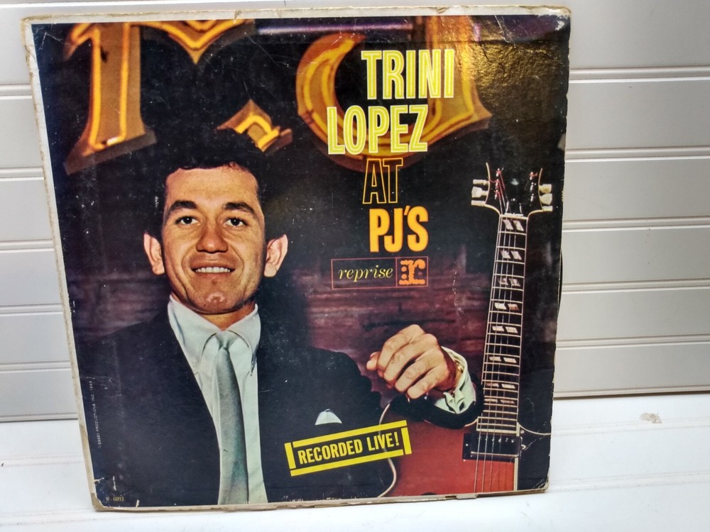 Trini Lopez at PJ's Reprise Album LP Vinyl Music
