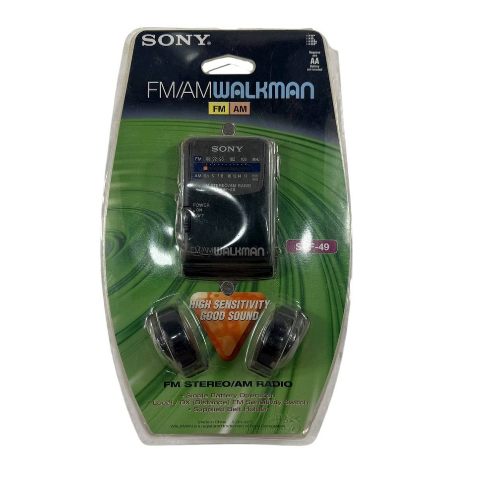 Sony SRF-49 FM/AM Walkman