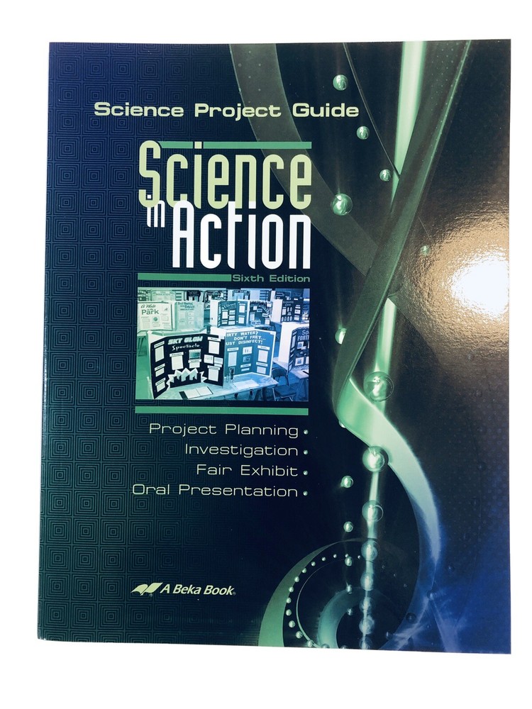 Abeka Science Lab Book 6th Ed with Science Fair Guide Brand New-image