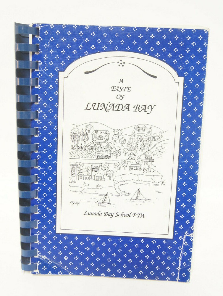 Lunada Bay Vintage Cookbook PTA 1992 School Recipes Collection-image