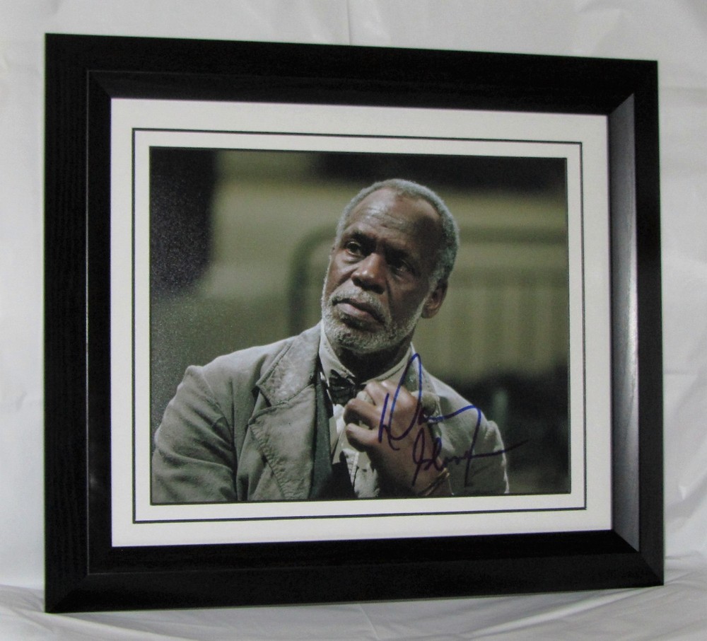 Danny Glover Signed Framed Autograph A352DG Certified Authentic  