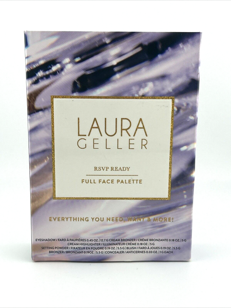 Laura Geller RSVP-Ready Full Face Palette 20 sets - New