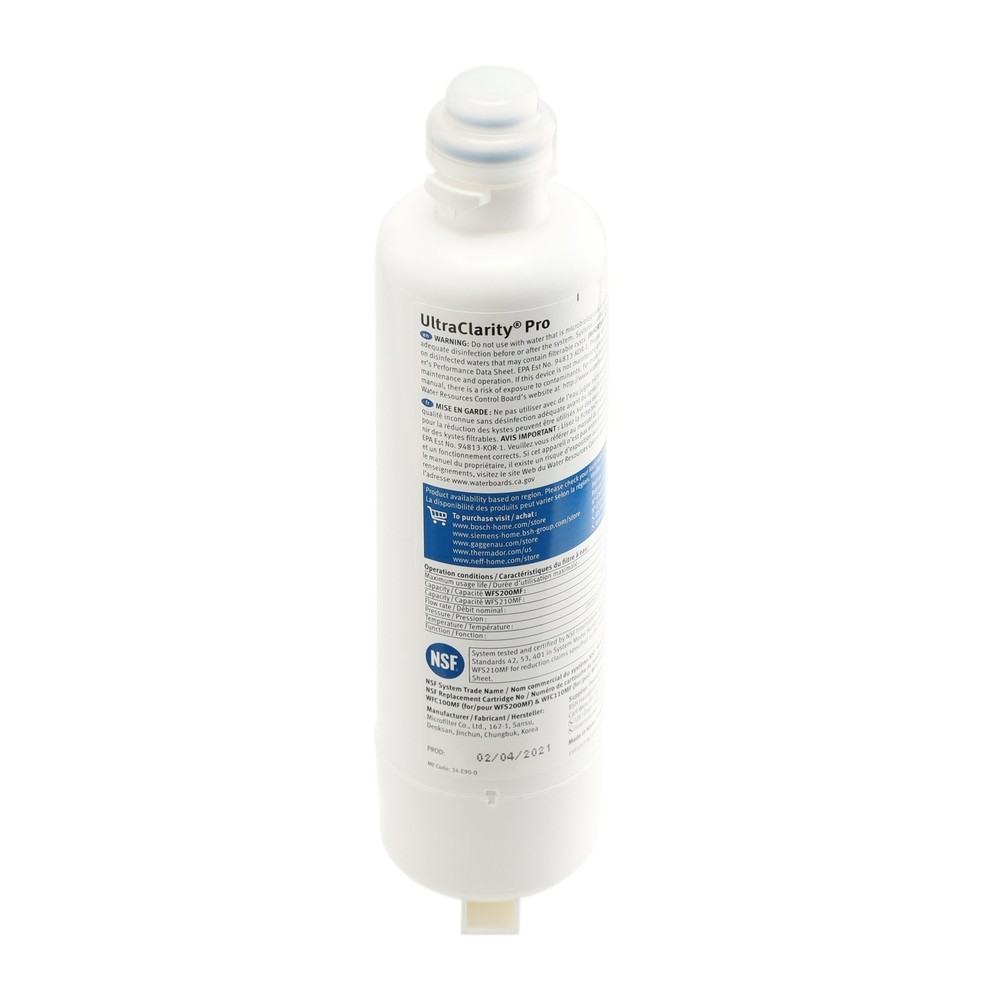 1 of 11032531 Bosch Refrigerator Water Filter Genuine OEM Part.