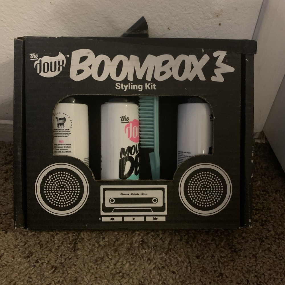 New Doux Sucka Free D-Tail Mousse Styling Kit for Defined Curls