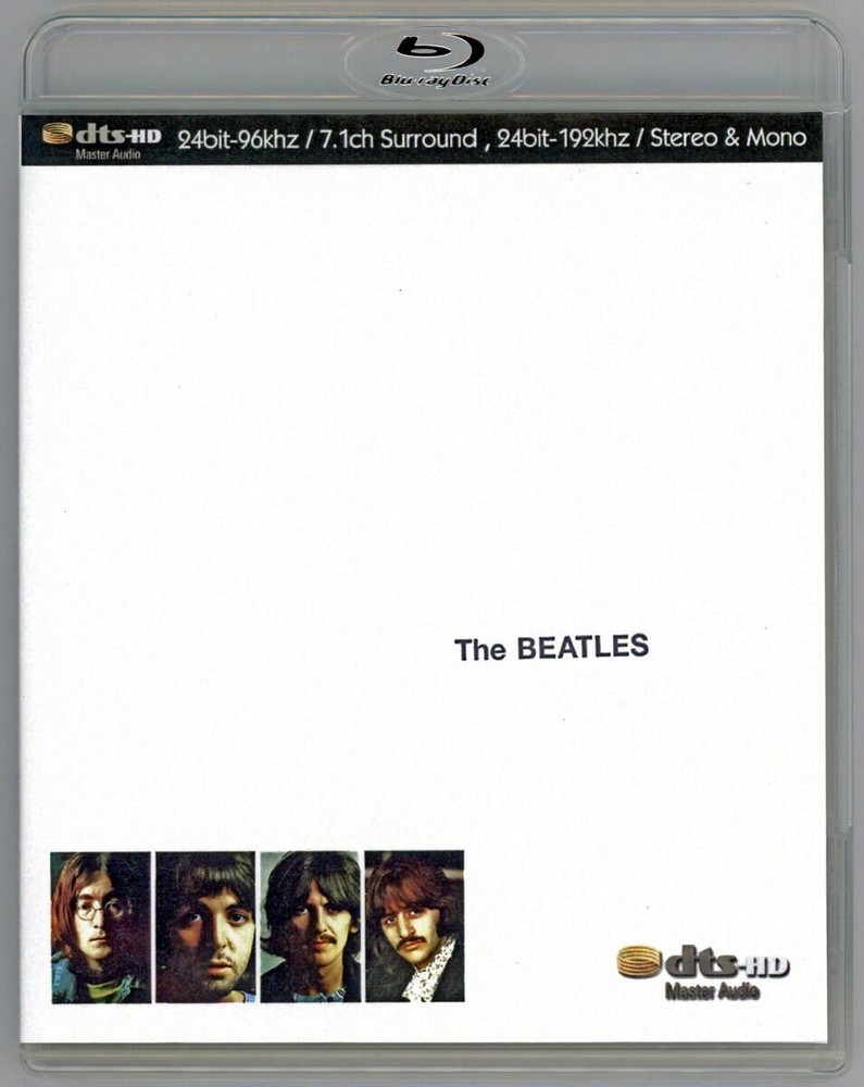 The Beatles White Album DTS-HD Master Audio Blu-ray Disc Brand New