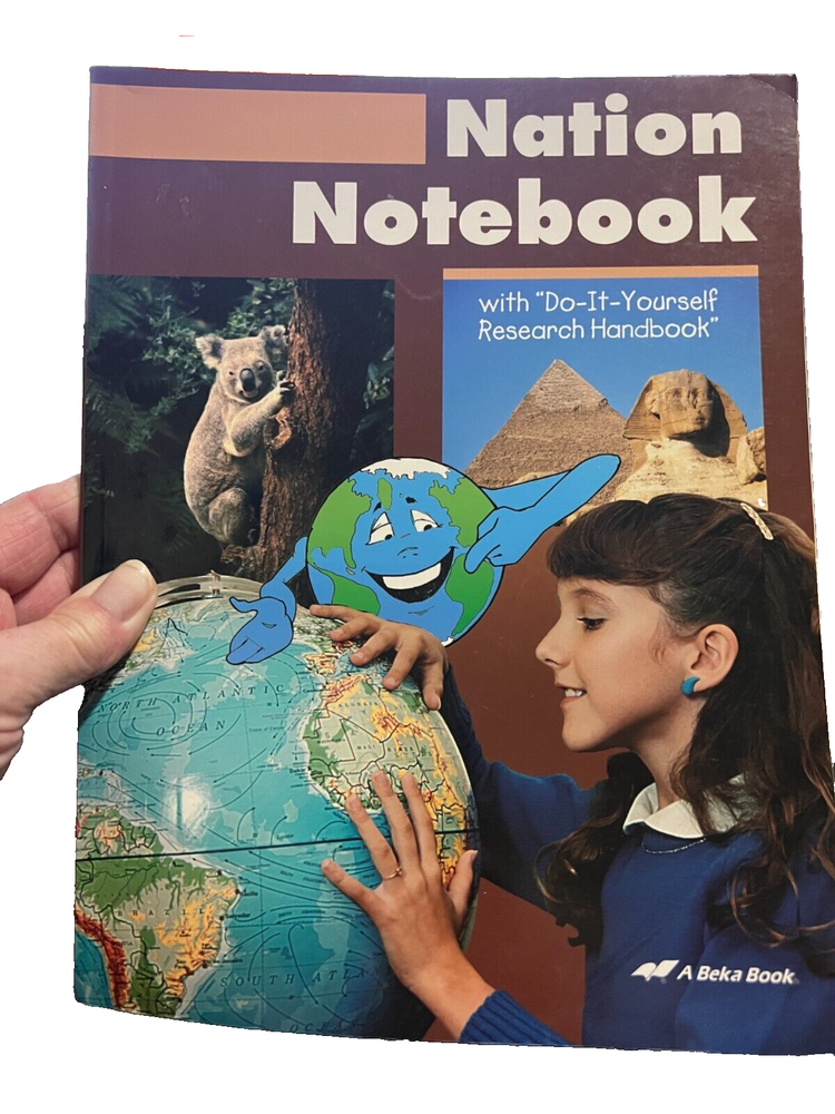 Abeka 5th Grade History Student Notebook Like New Condition-image