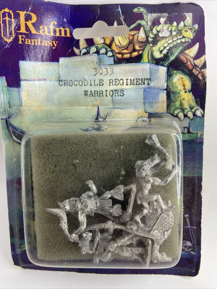 RAFM miniatures - Fantasy - #3033 Crocodile Regiment Warriors