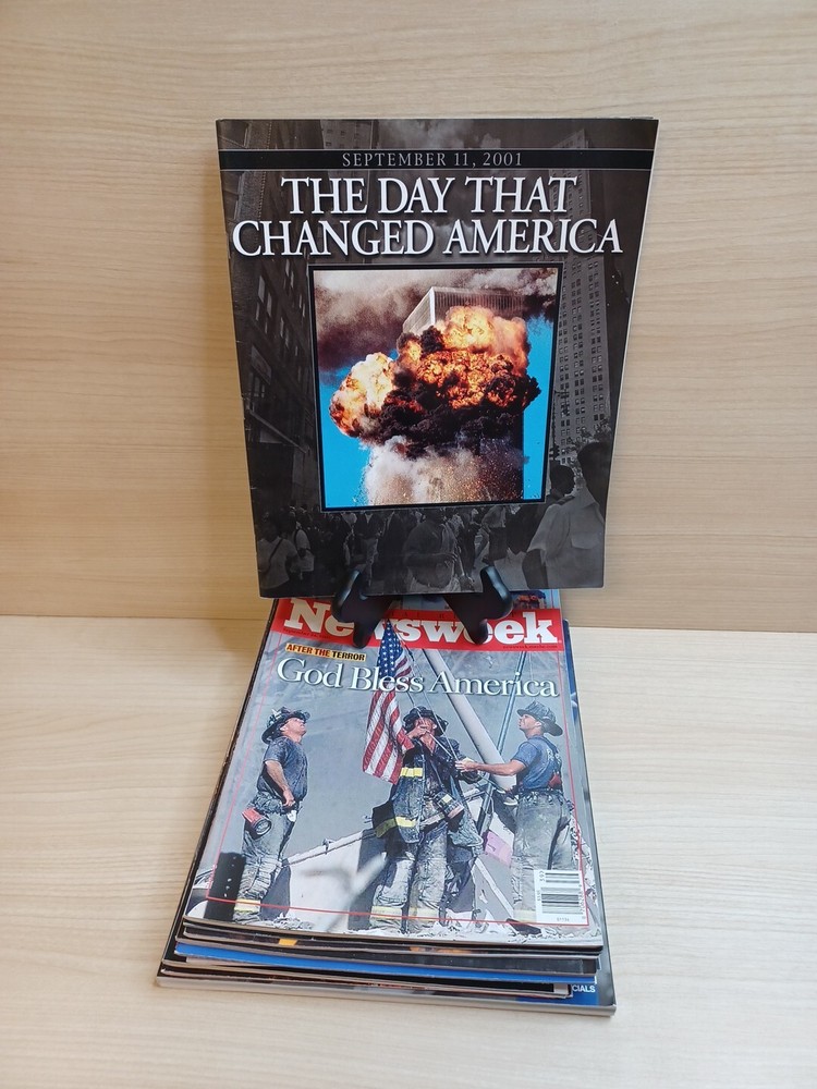SEPTEMBER 11 2001 Special Editions 9/11 Time Newsweek Life Magazines Lot of 12