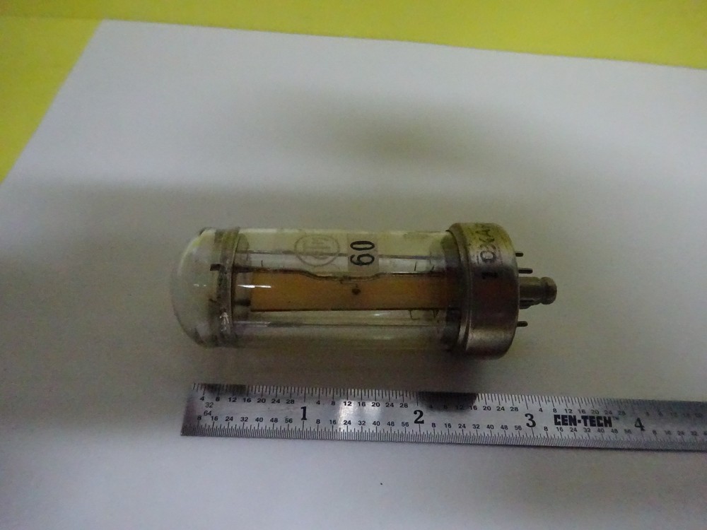 Antique English Quartz Crystal Radio ATM Glass Frequency Control W7-31  