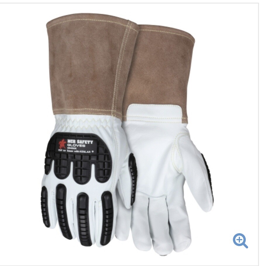 MCR Might/Tig Welder Gloves 48406K Goatskin With 5