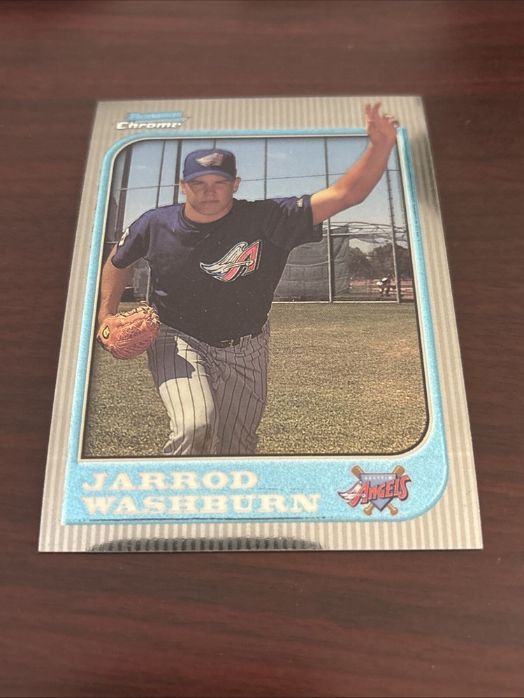 1997 Bowman Chrome - #254 Jarrod Washburn