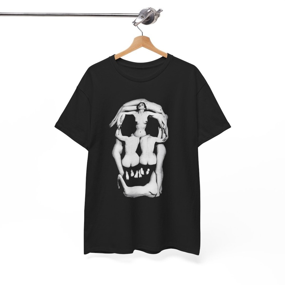 Salvador Dali Skull T-shirt | Surrealist Goth Tee | Gothic Tshirt | Skull Shirt