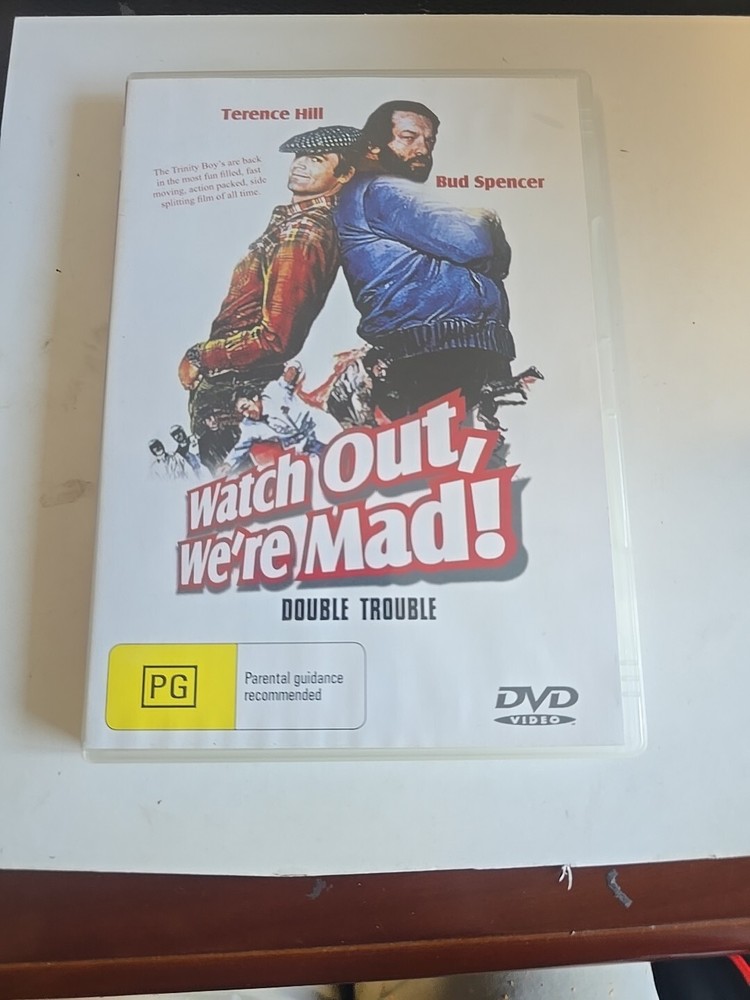 DVD - WATCH OUT WE'RE MAD (1944) Region Free - Terence Hill - Bud Spencer