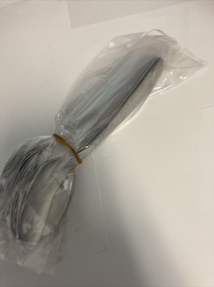 Vintage TWA Trans World Airlines 12-Piece ABCO Silverware Spoon Set Aviation Collectible  -image