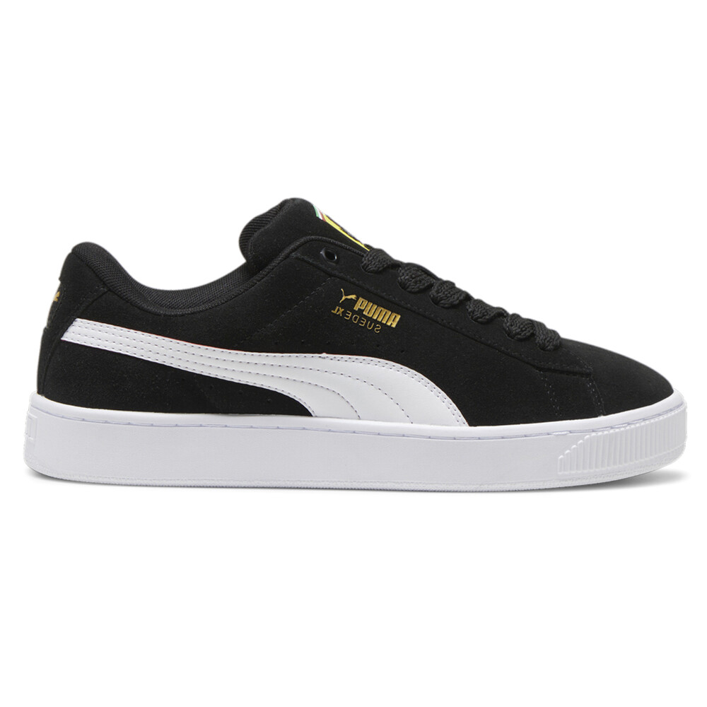 Puma Sf Suede Xl Lace Up  Mens Black Sneakers Casual Shoes 30822001