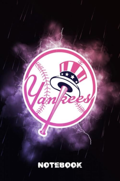 Notebook : New York Yankees Lined Notebook Journal 102 Pages - Independence Day