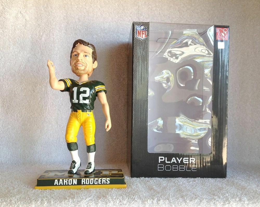 Aaron Rodgers Green Bay Packers 2011 MVP Bobblehead by FOCO-image