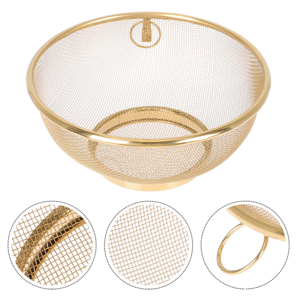 Stainless Steel Fine Mesh Wire Strainer Colander Steamer Bucket