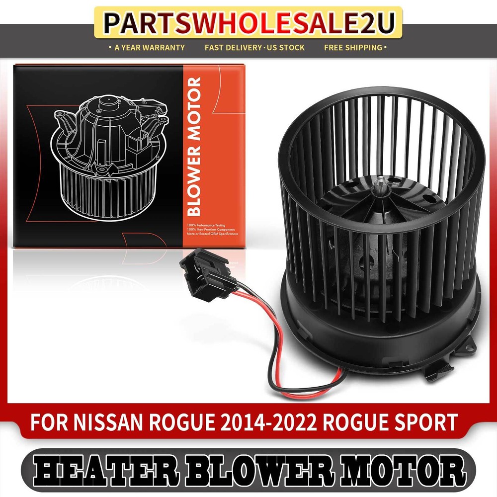 Front HVAC Blower Motor with Fan Cage for Nissan Rogue 2014 2015-2019 272264BU0A