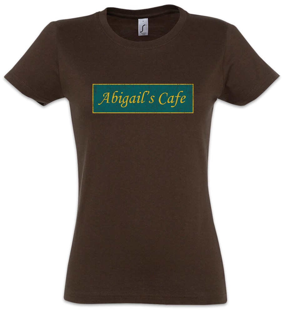 Abigail's Cafe Women T-Shirt When Calls Logo Symbol Sign City the Heart Jack-image