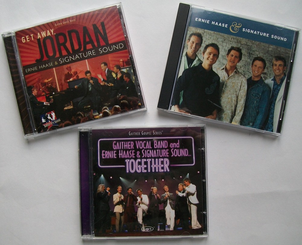 Ernie Haase & Signature Sound plus Gaither Vocal Band CD Bundle: Together etc..