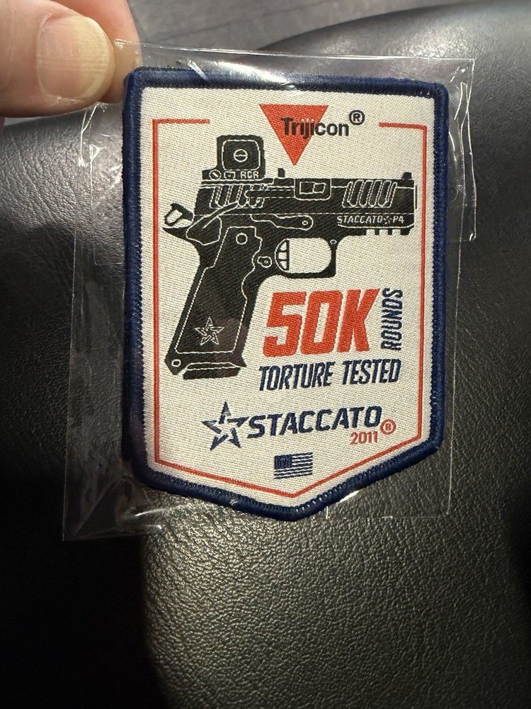 Shot Show 2026 Trijicon Staccato 50k Morale Patch