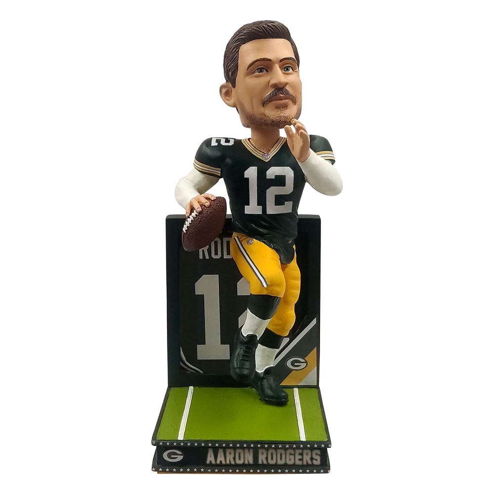 Aaron Rodgers Green Bay Packers 2022 Light Up Bobblehead NFL Collectible-image