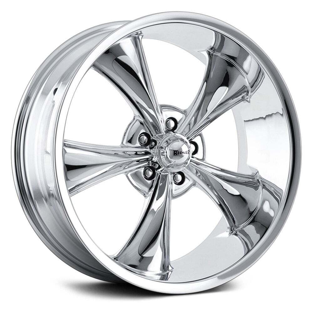 Ridler 695 Wheel 22x9 (0, 5x127, 83.82) Chrome Single Rim