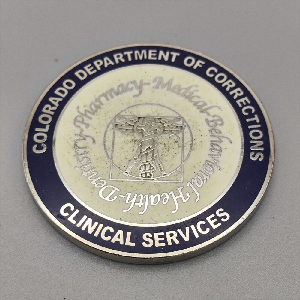 Colorado Department of Corrections Challenge Coin