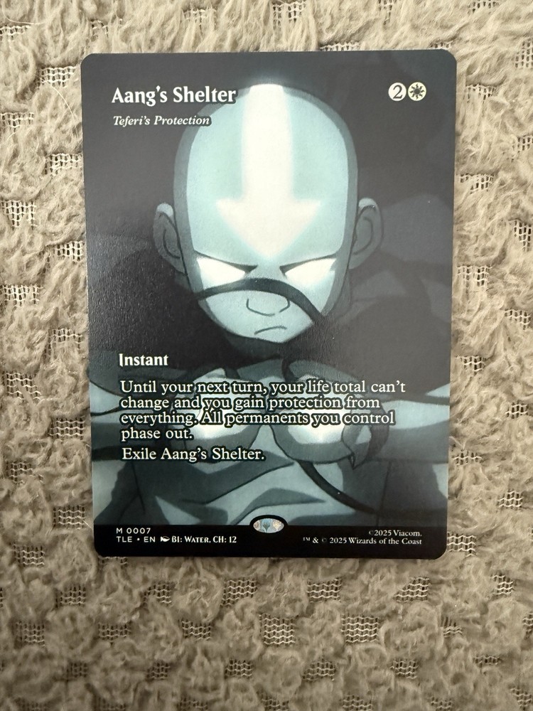 Aang's Shelter - Teferi's Protection (Borderless) Avatar The Last Airbender MTG-image