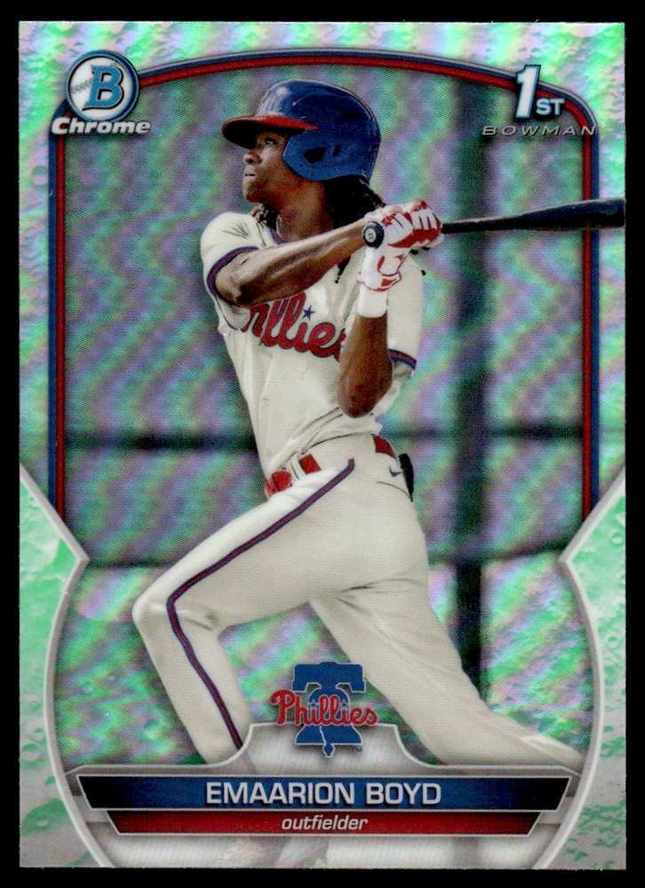 2023 Bowman Chrome Prospects Lunar Emaarion Boyd Philadelphia Phillies #BCP-128