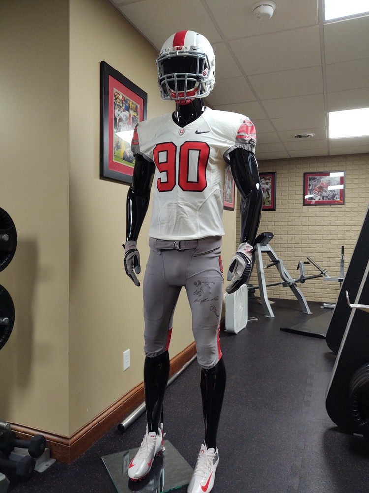 New! 6 ft 4 in Male Abstract Head Mannequin Athletic Body Glossy Black SFM52E-HB