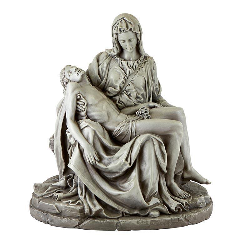Michelangelo's La Pieta Statue 21.5 Inch Premium Museum Replica
