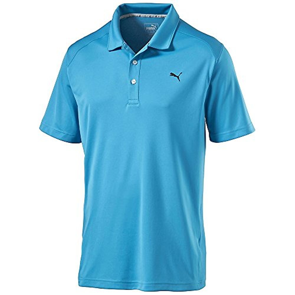 PUMA Men's Slim Fit Polo T-Shirt Size S - Sporty Casual Style