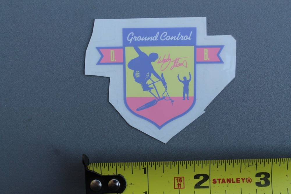 Diamond Back BMX Bikes Woody Itson OG 80's Freestyle BK1 Vintage Biking STICKER