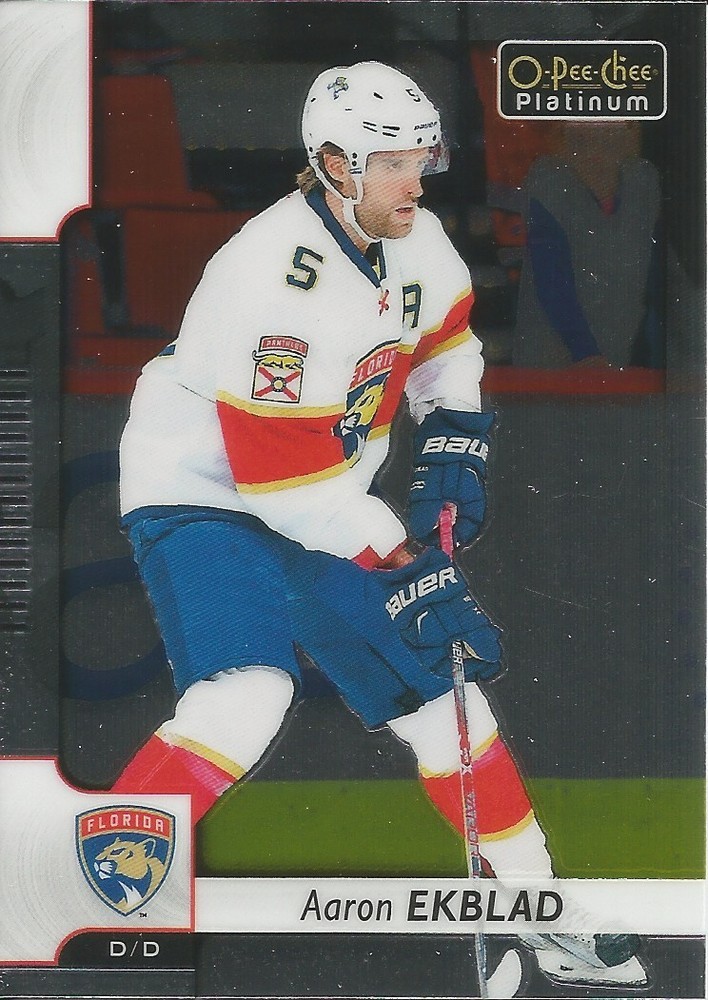 Aaron Ekblad 2017-18 OPC Platinum Base Card #19-image