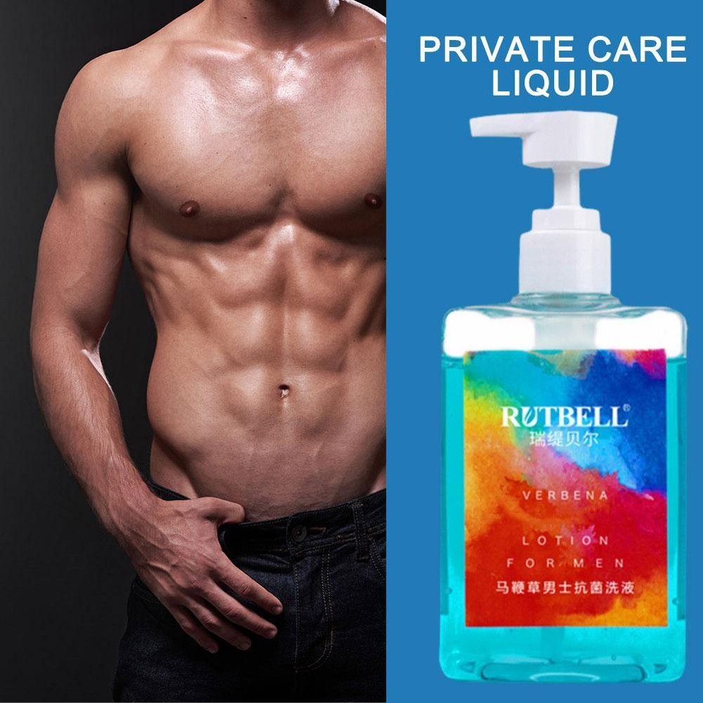 Men's Private Care Cleansing Solution Deodorizing, Antibacterial Anti Itch