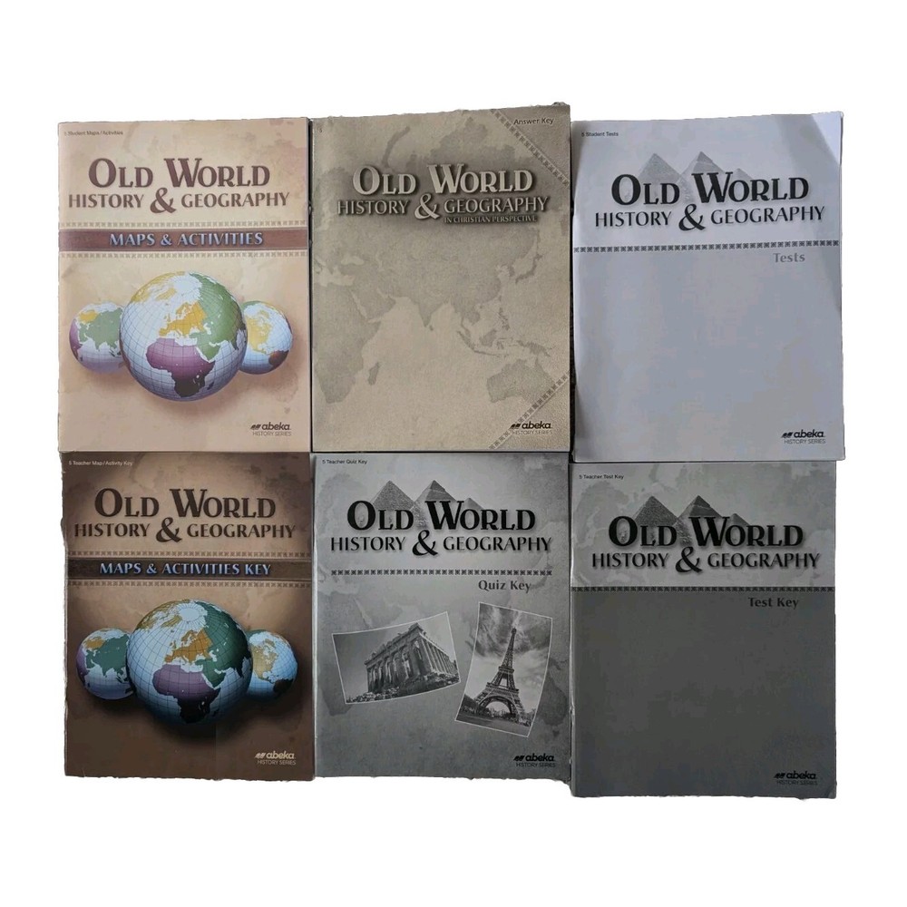 Abeka 5th Grade History Old World Keys-image