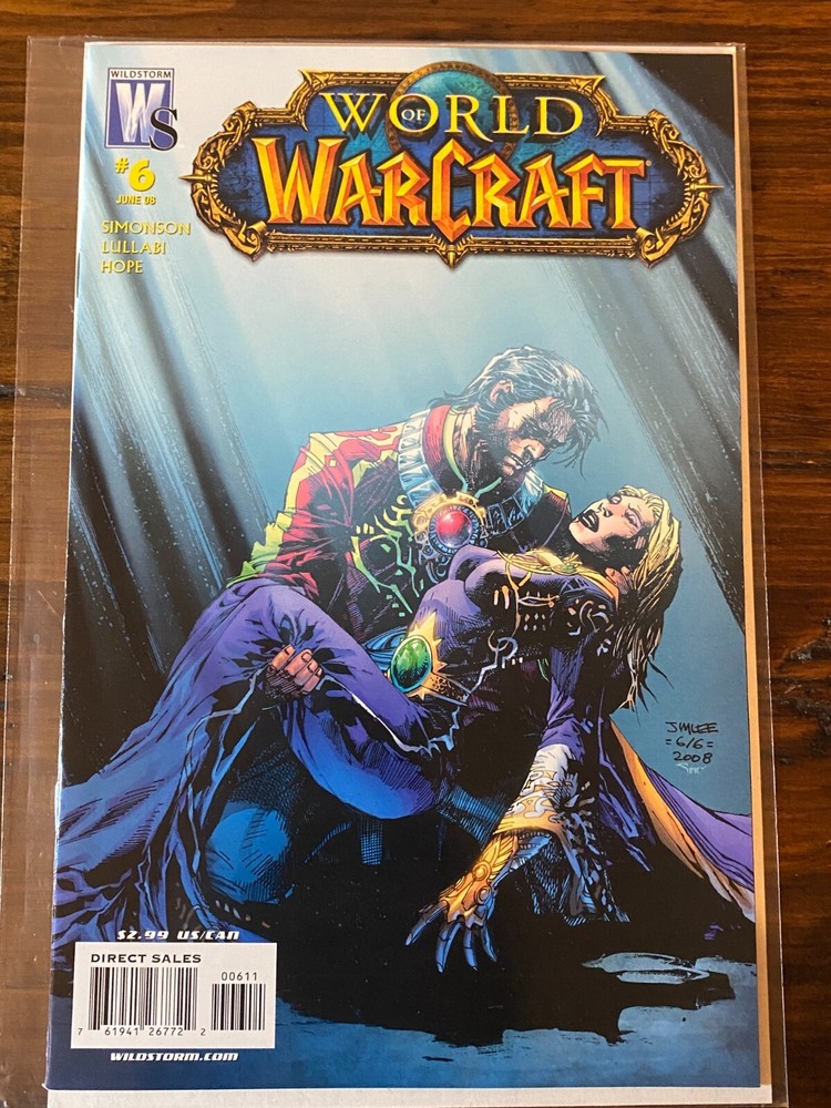2008 Wildstorm WORLD OF WARCRAFT #6 9.2 NM-