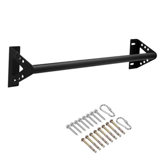 Wall Mounted Pull Up Bars Doorway, Heavy Duty Strength Training Pull-Up Bars