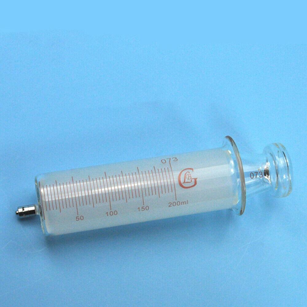 Glass Enema Syringe with Luer Lock for Sample Extraction & Injection