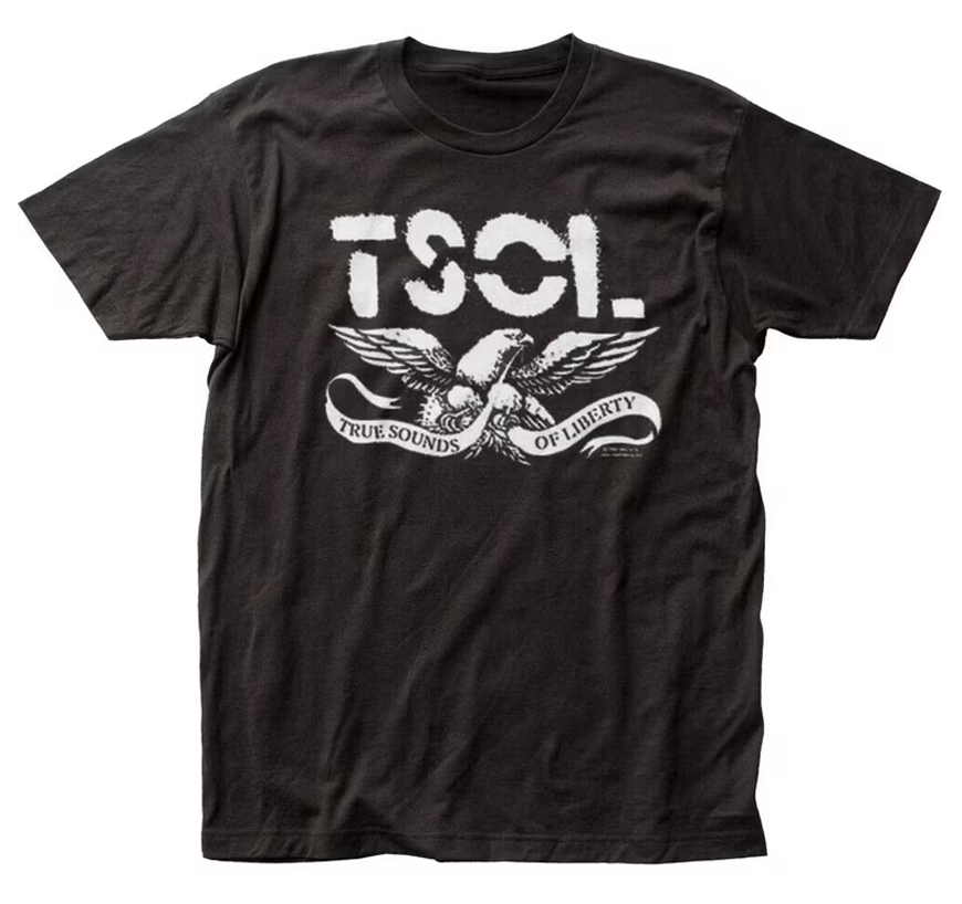 TSOL T-shirt - T.S.O.L. True Sounds of Liberty Black All Size T-Shirt KK06