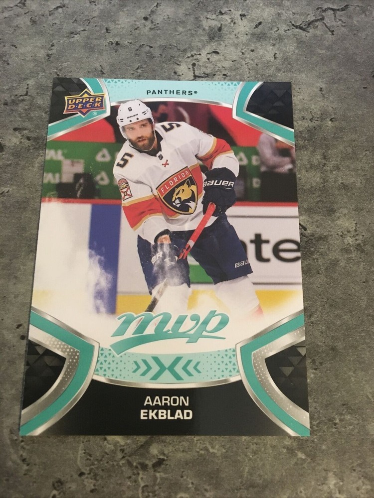 Aaron Ekblad Florida Panthers 2021-22 Upper Deck MVP Hockey Card #85-image