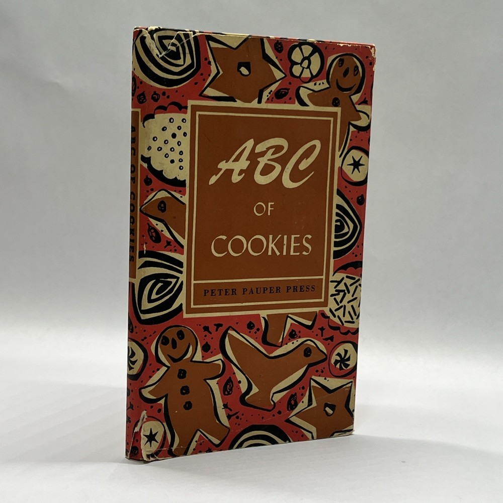 ABC of Cookies Vintage Baking Book by Peter Pauper Press 1961 Hardcover-image