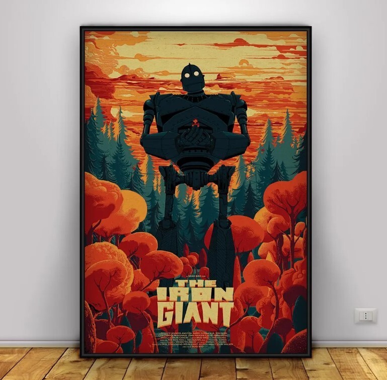 The Iron Giant Poster | Wall Art | Wall Prints | Home Decor 1