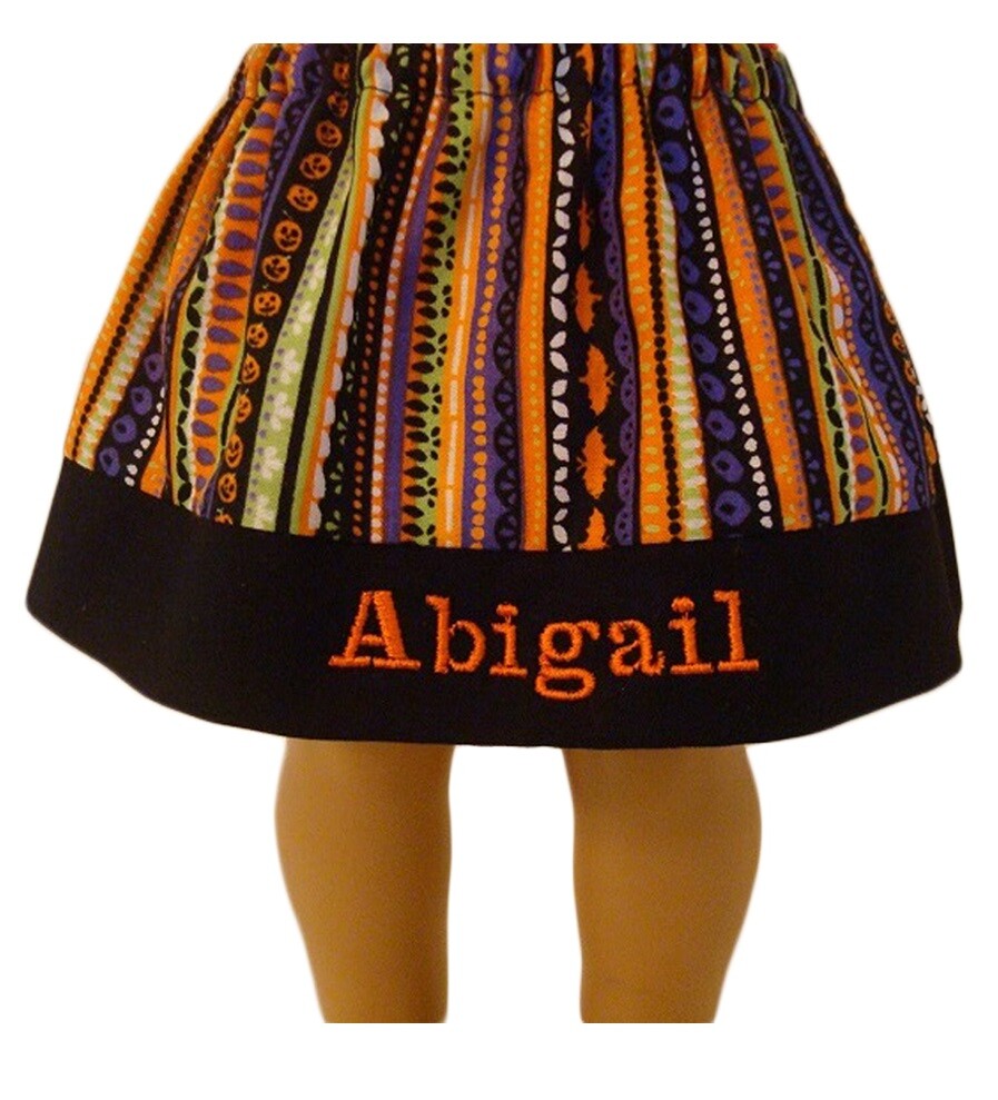 Abigail Halloween Skirt for 18-inch American Girl Dolls-image