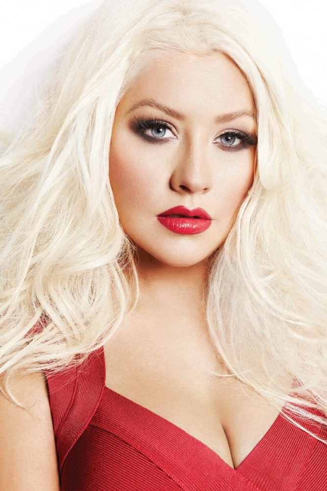 Christina Aguilera Thin Eyebrows 8x10 Picture Celebrity Print